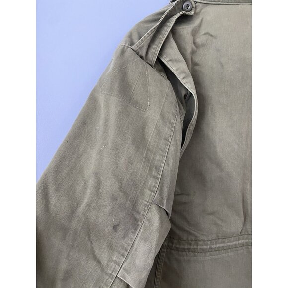 Vintage Field Jacket Coat Mens Med Short (Est.) US Military Vietnam War Era - Picture 16 of 16